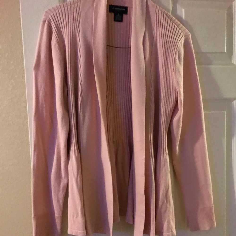 Open sweater in front